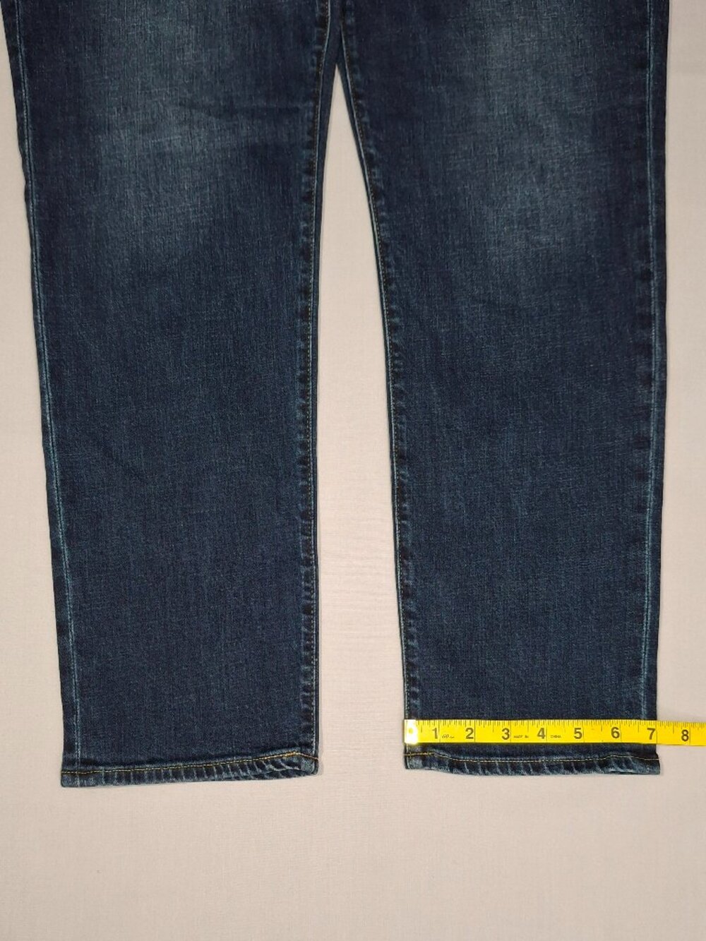 NWT Gap Girlfriend Jeans Womens Tall Dark Wash Mid Rise Tapered | Size 30 - Picture 10 of 13